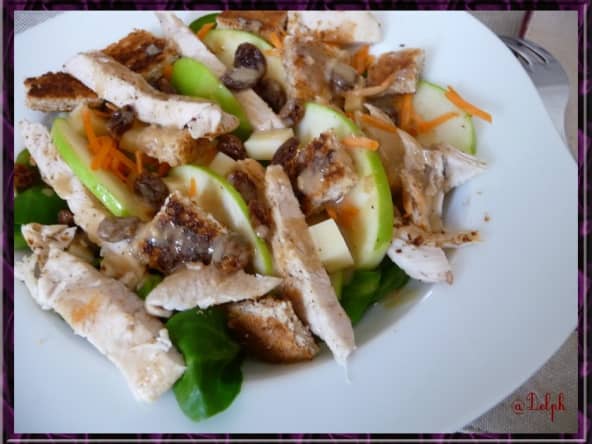Salade de poulet à la granny-smith