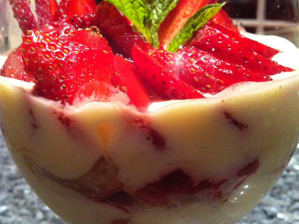 Tiramisu aux Fraises