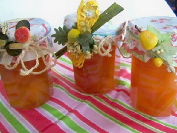 Confiture d'Abricots au laurier