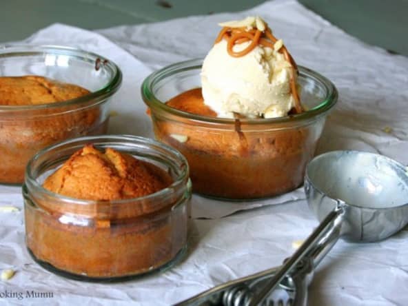 Fondant moelleux au dulce de leche