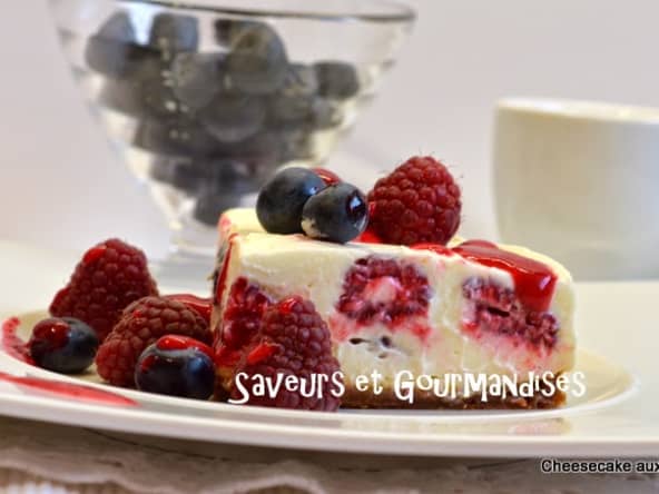 Cheesecake aux fruits rouges