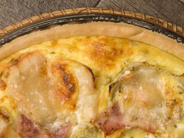 Une simple tarte au fenouil