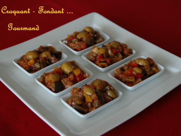 Caponata sicilienne de ma grand-mère