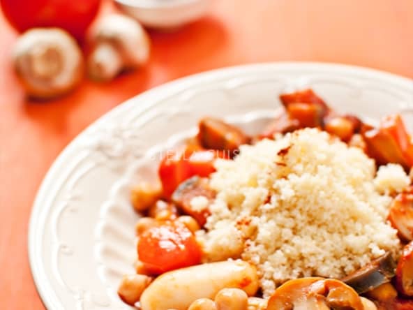 Couscous végétarien aux légumes