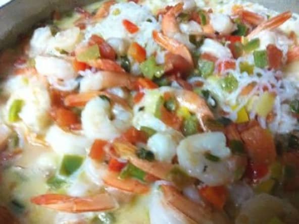 Shirataki de Konjac aux fruits de mer et au lait de coco