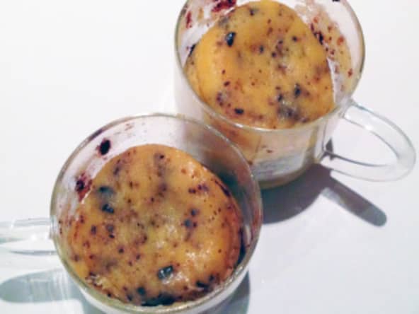 Mug Cake aux 2 Chocolats