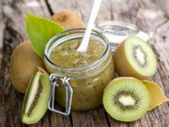 Confiture de kiwis à la vanille