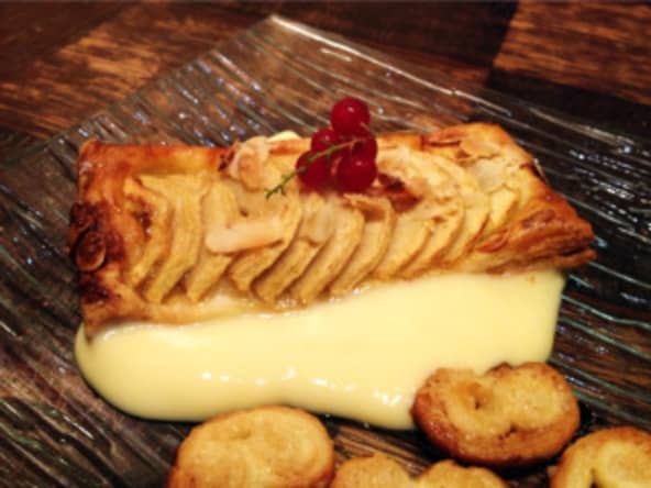 Tartelettes aux pommes et aux amandes