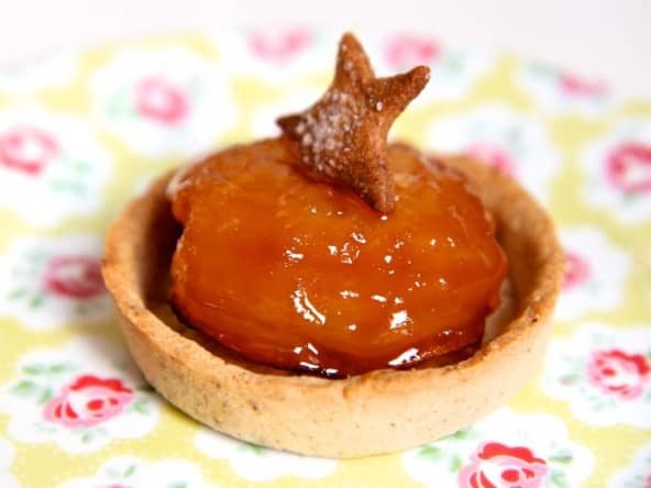 Tartelette aux pommes façon tatin