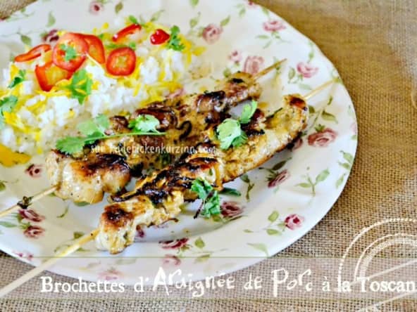 Plancha d'araignee de porc à la Toscane