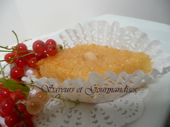Basboussa aux amandes