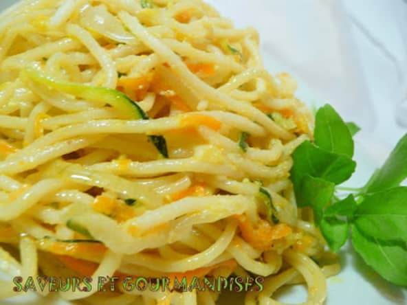 Carbonara aux légumes
