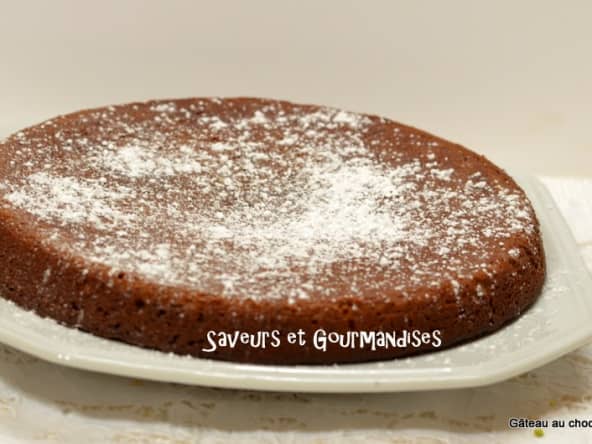 Gâteau aux chocolats et cacao.