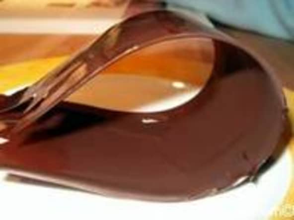 Rubans en chocolat