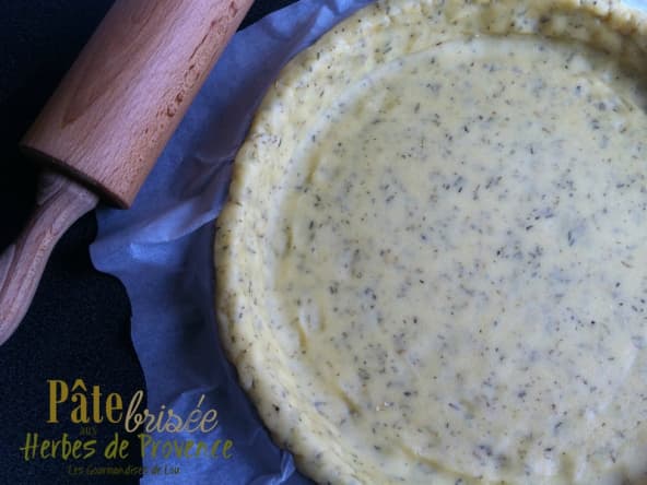 Pâte brisée aux Herbes de Provence