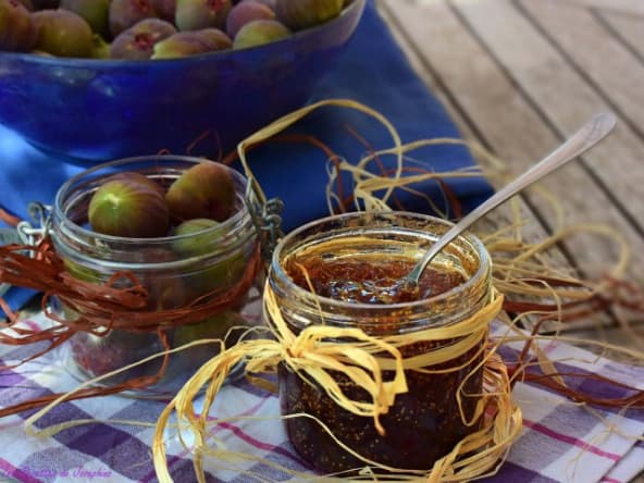 Confiture de figues violettes maison