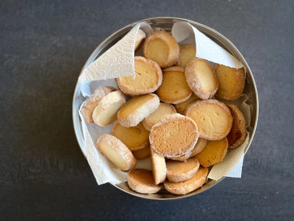 Sablés diamant au citron vert