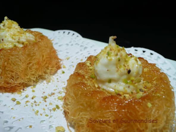 Kadaïfs en kouglof.