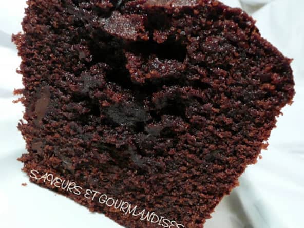 Cake cacaochoco et fleur de sel.