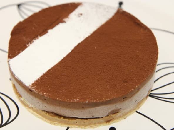 Entremet crème brûlée façon royal
