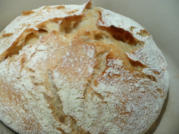 Pain de Campagne sans pétrissage