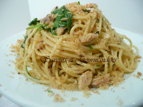 Spaghettis à la sardine