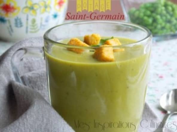 Potage Saint-Germain aux petits pois