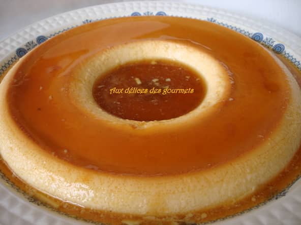 crème caramel au lait concentré sucré