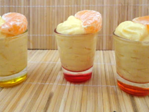 Mousse de clémentine