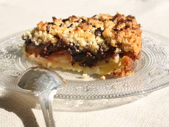 Gâteau aux poires et chocolat
