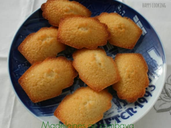 Madeleines au combava