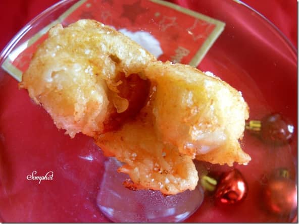 Tempura de Saint Jacques