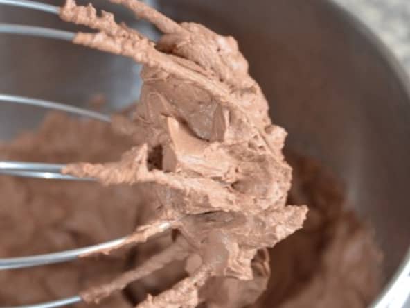 chantilly au chocolat onctueuse de Mercotte