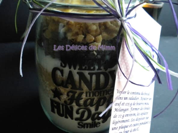 Kit à cookies pour cadeau gourmand