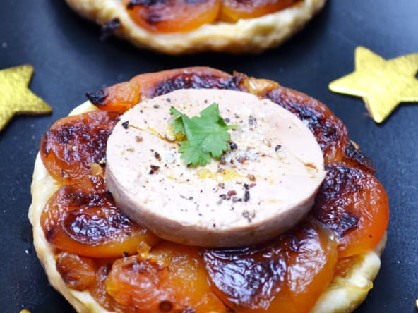 Tatin aux abricots