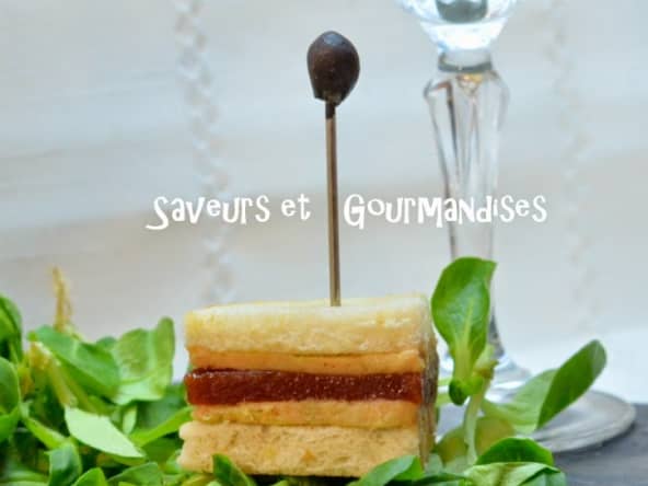 Clubs-Sandwichs au foie gras