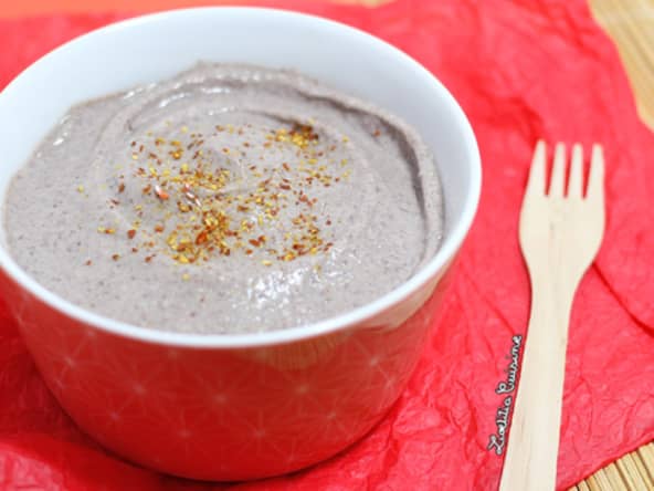 Purée de haricots azukis et sésame