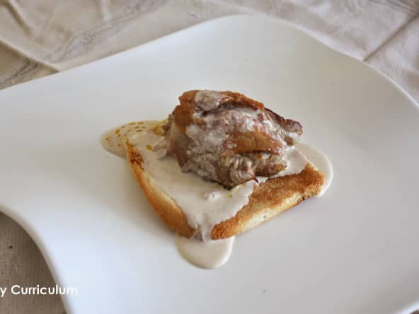 Tournedos de filet mignon au foie gras façon Rossini