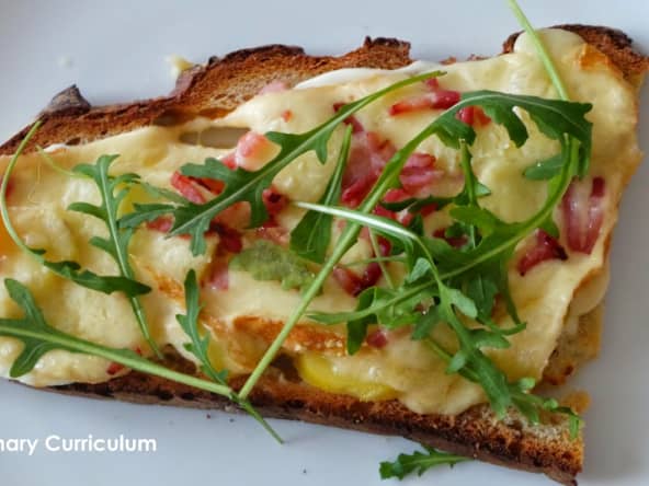 Bruschetta au Maroilles