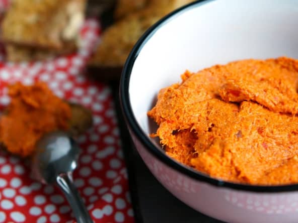 Tartinade chorizo et poivron