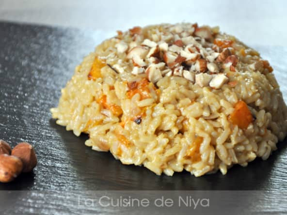 Risotto à la patate douce
