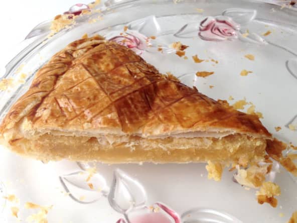 Galette des rois frangipane et crème de calissons