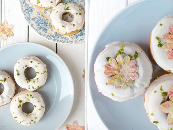 Donuts aux deux citrons