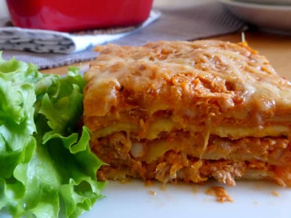 Lasagnes au thon et à la ricotta