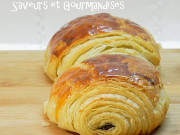 Pains au chocolat feuilletés