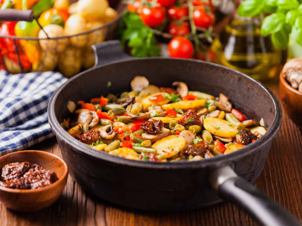 Poêlée de légumes sautés