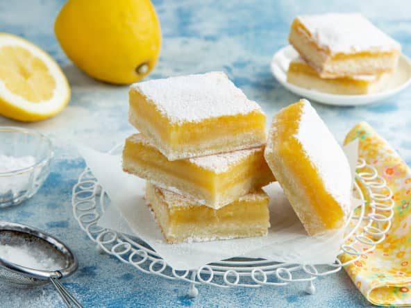 Carrés au citron