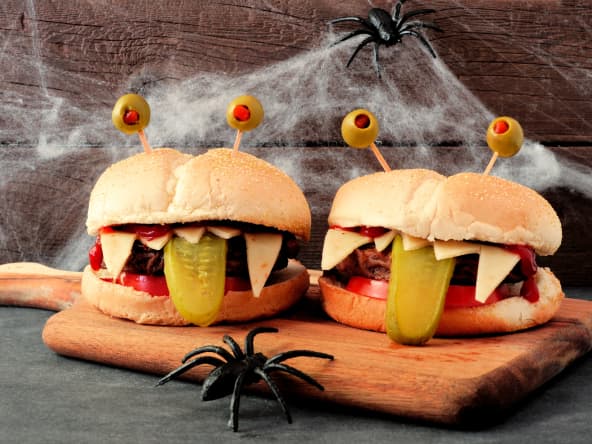 Burger spécial Halloween