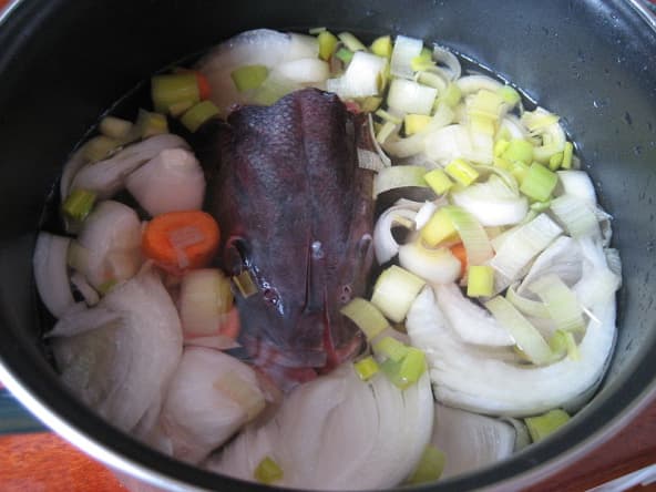Base de fumet de poisson