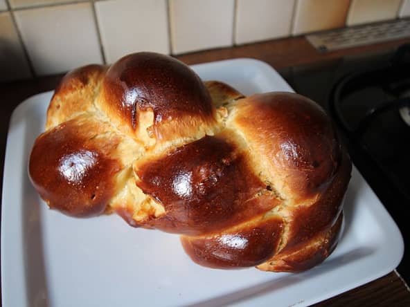 Brioche tressée